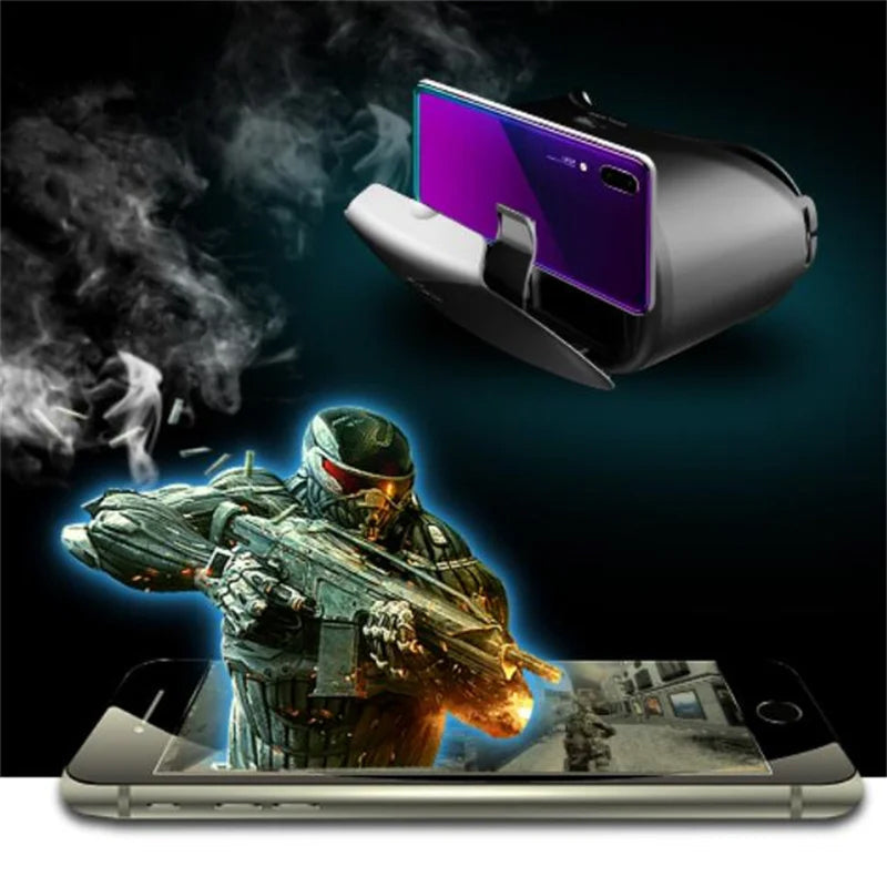 VisorXki 120° Wide-Angle VR Headset for 5-7 Inch Smartphones