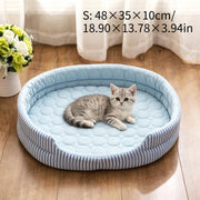 WelRigno Reversible Cooling Dog & Cat Bed - No Electricity Needed