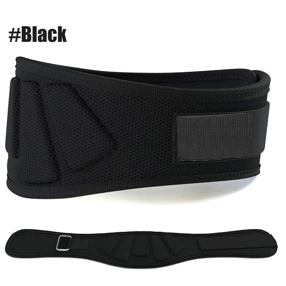 WetixBima Weight Lifting Belt - 6-Inch Ergonomic Back Support for Squats & Deadlifts