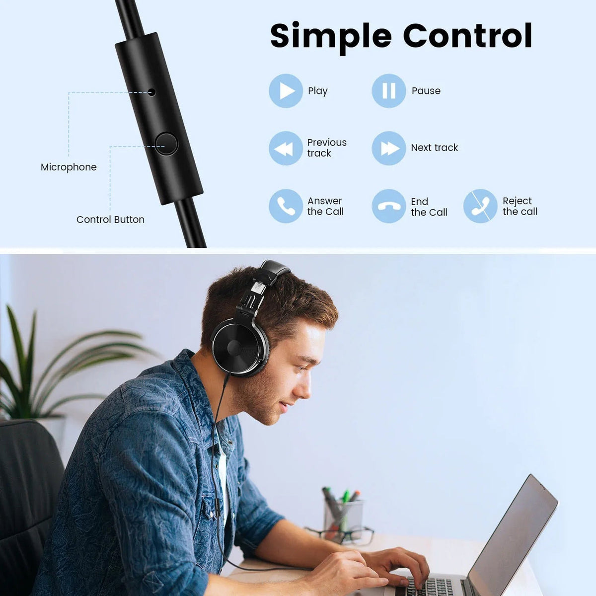 ZetaNase  - Professional Studio Headphones for Mixing and DJing