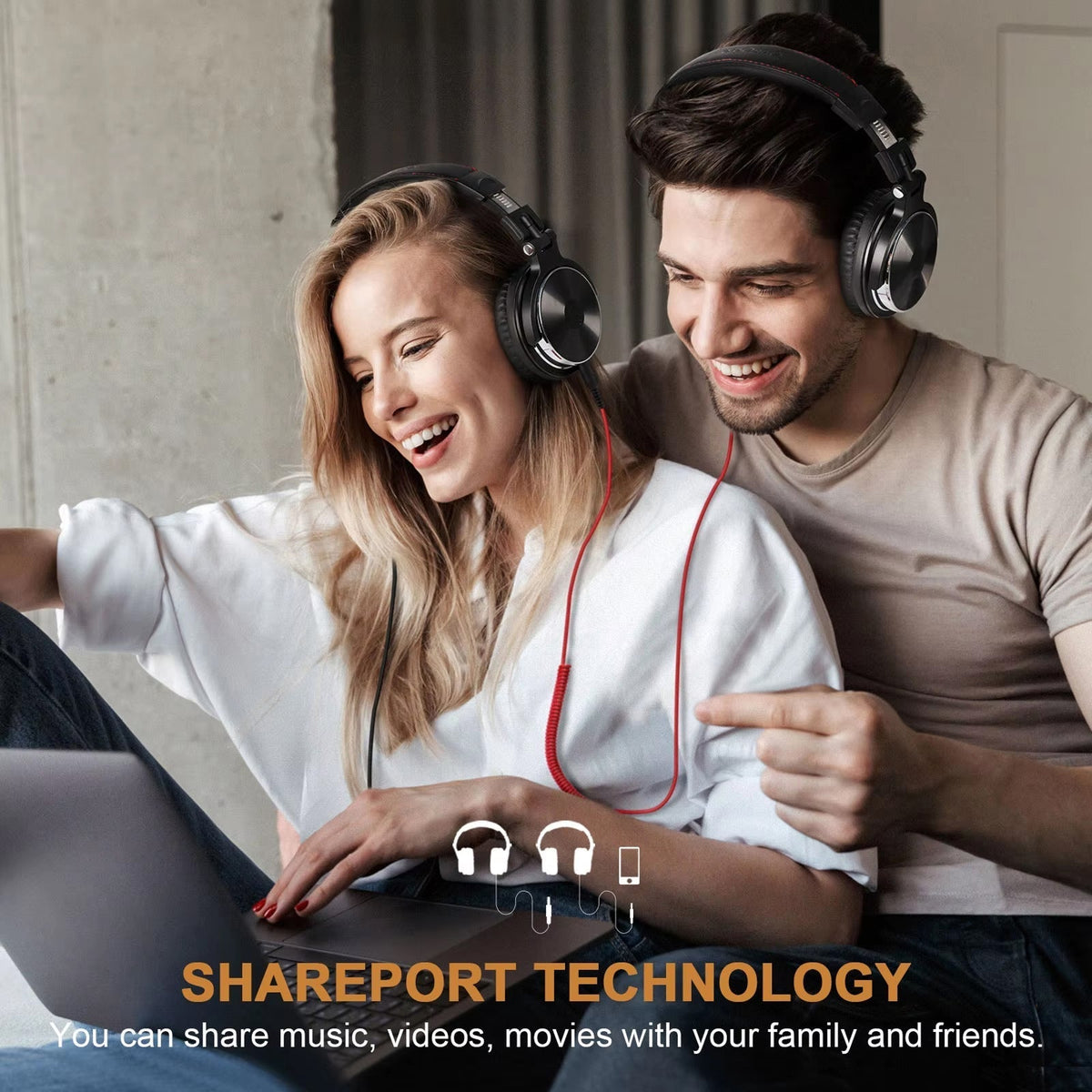 ZetaNase  - Professional Studio Headphones for Mixing and DJing