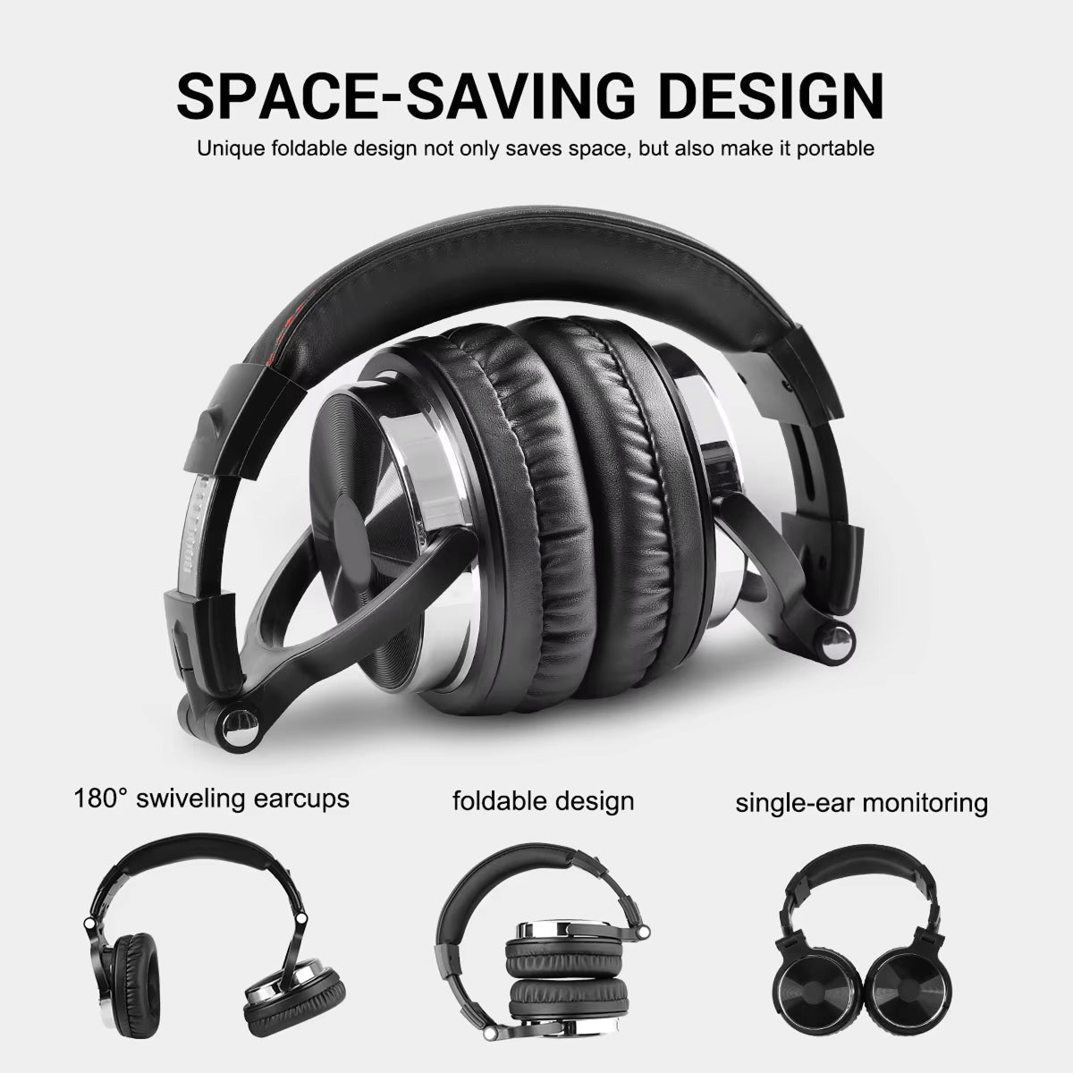 ZetaNase  - Professional Studio Headphones for Mixing and DJing